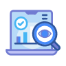 tracking-and-reporting-modern-style-icon