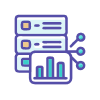 data-normalization-and-distribution-icon---modern-